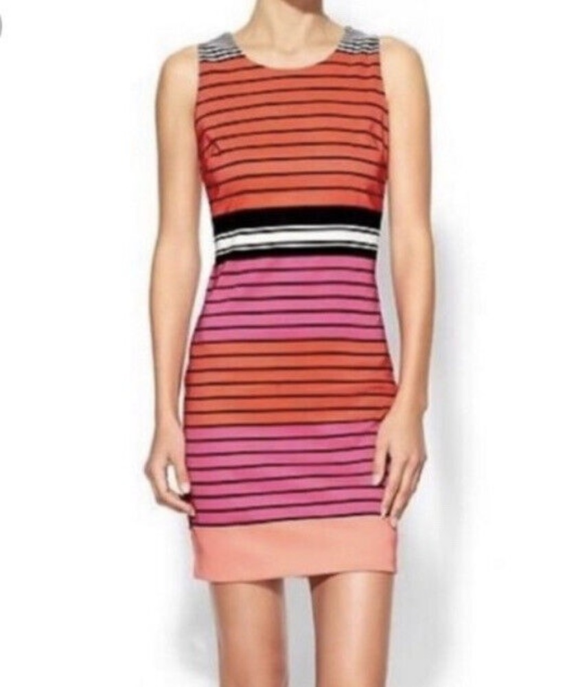 Anthropologie Pim + Larkin Women's Striped Sheath Dress Size Small